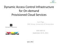 Dynamic Access Control Infrastructure (DACI) for on-demand ...