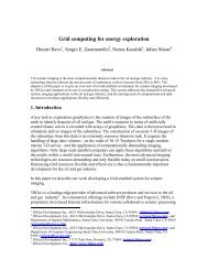 Grid computing for energy exploration - Open Grid Forum