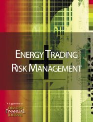 energy trading risk management - Oil & Gas Financial Journal