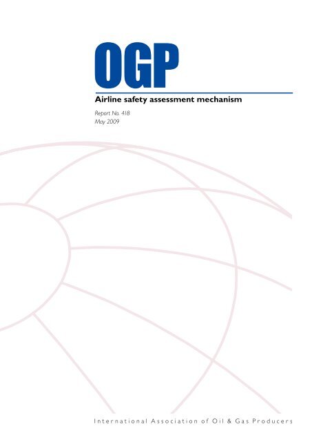 Airline safety assessment mechanism - OGP