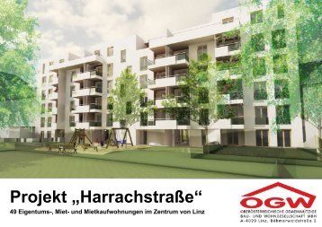 Projekt âHarrachstraÃeâ - Energie AG OberÃ¶sterreich