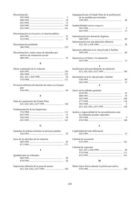 selecciÃ³n de decisiones del comitÃ© de derechos humanos