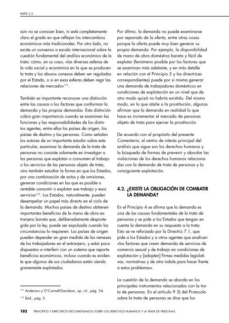 Principios y directrices recomendados sobre Derechos Humanos y