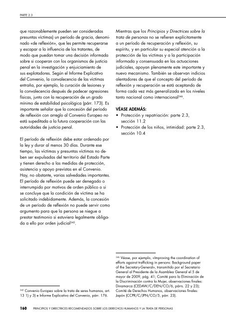 Principios y directrices recomendados sobre Derechos Humanos y