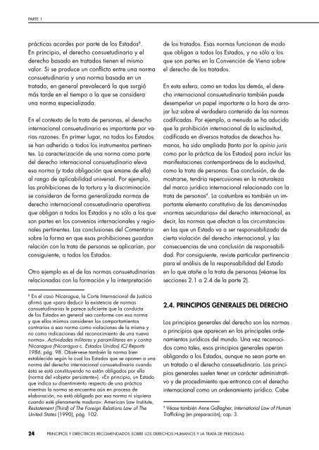 Principios y directrices recomendados sobre Derechos Humanos y