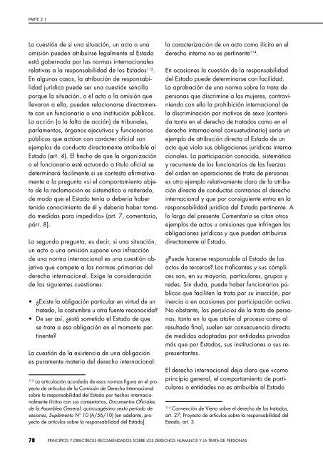 Principios y directrices recomendados sobre Derechos Humanos y