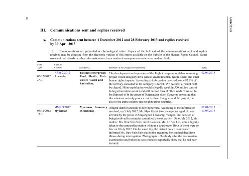 A/HRC/23/51 - Office of the High Commissioner on Human Rights