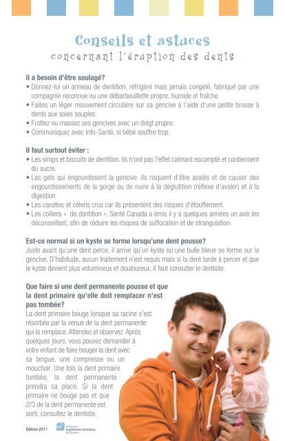 Brochure en français - Ordre des hygiénistes dentaires du Québec