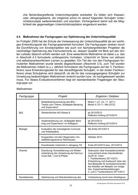 Schulprogramm - Otto-Hahn-Gymnasium Göttingen