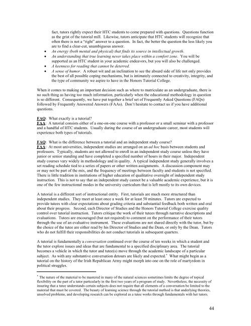 APPENDIX 5: Tutor Instruc