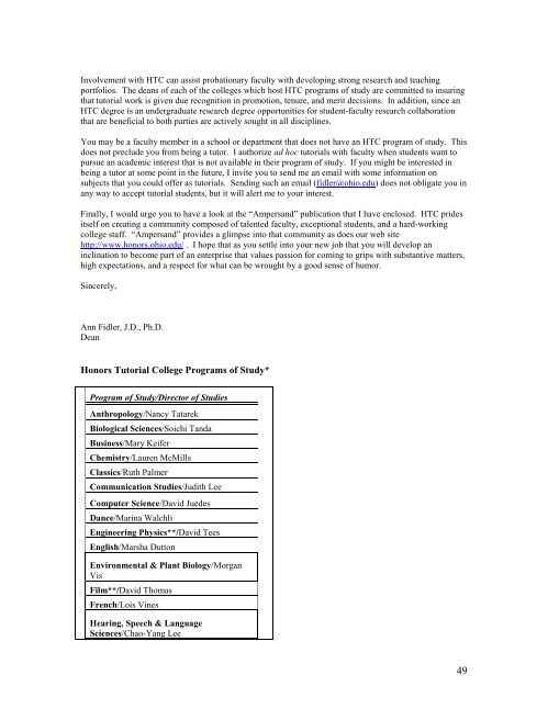 APPENDIX 5: Tutor Instruc