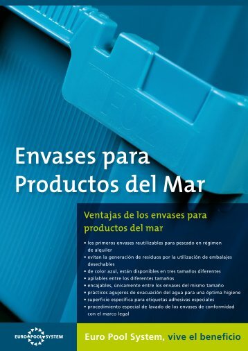 Euro Pool System, vive el beneficio Envases para Productos del Mar ...