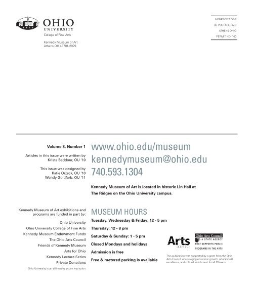 KENNEDY MUSEUM OF ART - Ohio University