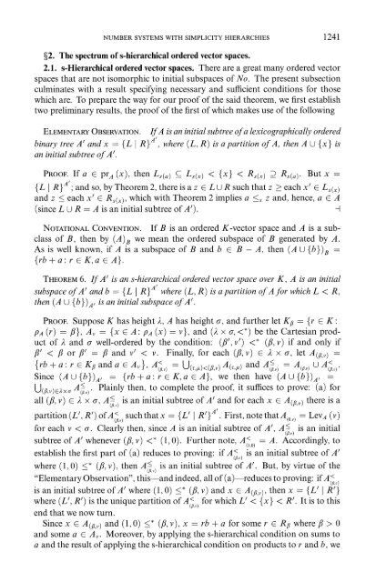 Number Systems with Simplicity Hierarchies: A ... - Ohio University