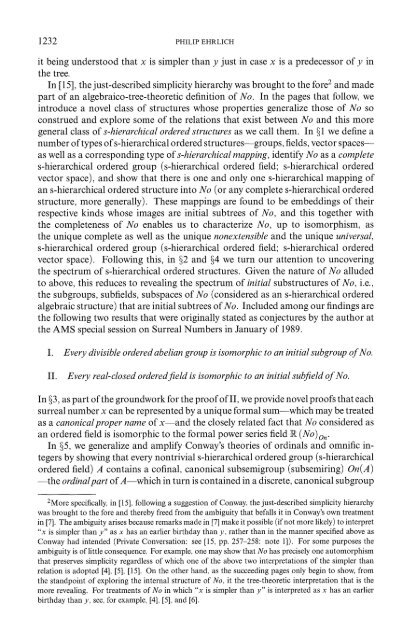 Number Systems with Simplicity Hierarchies: A ... - Ohio University