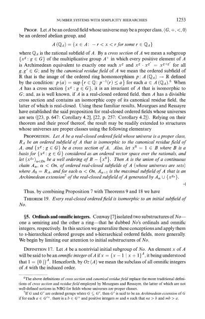 Number Systems with Simplicity Hierarchies: A ... - Ohio University