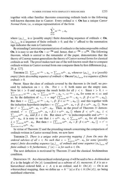 Number Systems with Simplicity Hierarchies: A ... - Ohio University