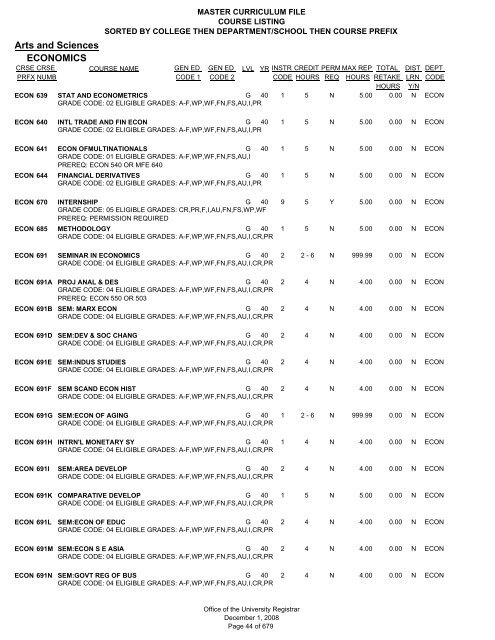 As of June 1, 2009 - Ohio University