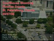 St. Petersburg, Florida Courthouse Shooting 05/07/08 - Ohio Bailiffs ...