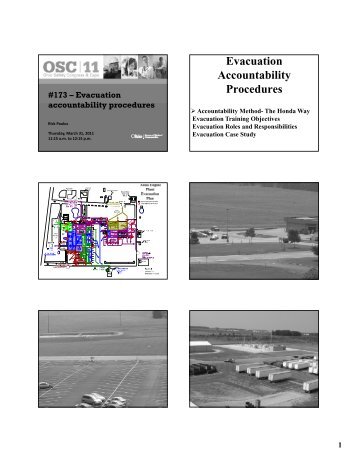 Evacuation Accountability Procedures