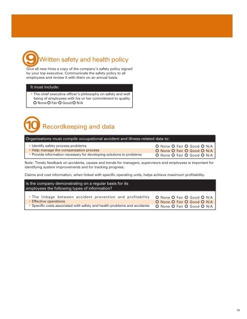 BWC 10-Step Business Plan for Safety - Ohio Bureau of Workers ...