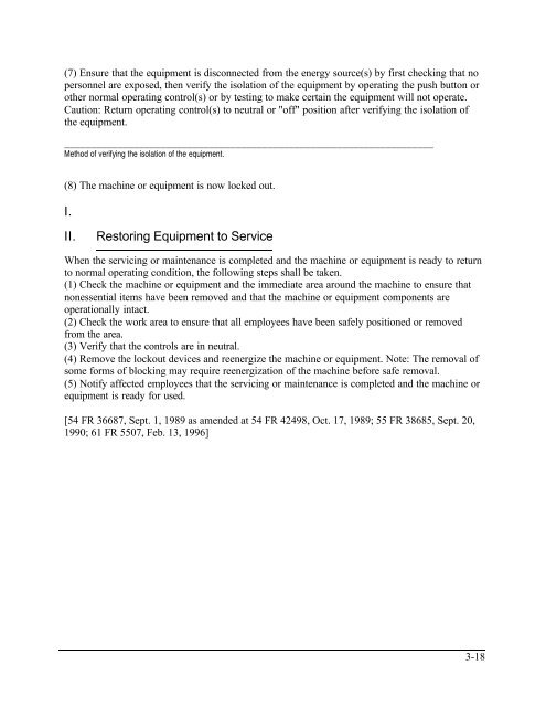 Lockout / Tagout - Ohio Bureau of Workers' Compensation