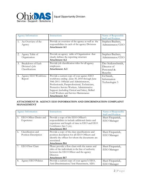 introduction to the eeo strategic plan - Ohio Bureau of Workers ...