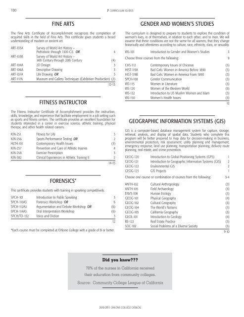 2010-2011 Catalog (all pages) - Ohlone College