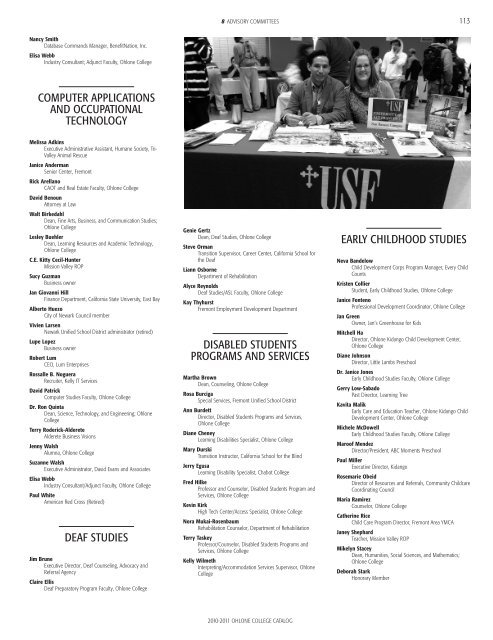 2010-2011 Catalog (all pages) - Ohlone College