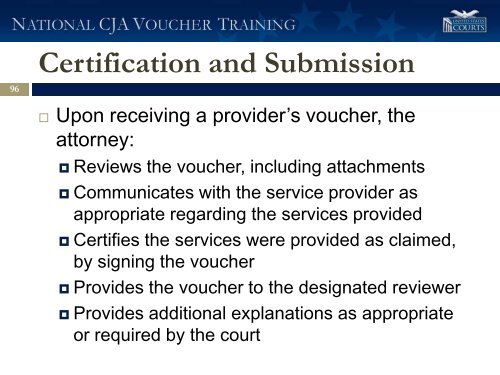 National CJA Voucher Training Materials - Northern District of Ohio ...