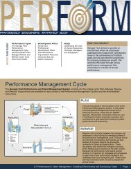Performance Management Cycle - Georgia Tech Office of Human ...