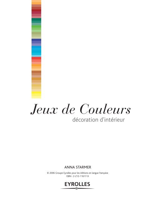 Jeux de Couleurs - Éditions Eyrolles