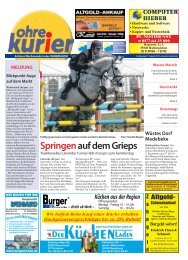 Springenauf dem Grieps - ohre-kurier