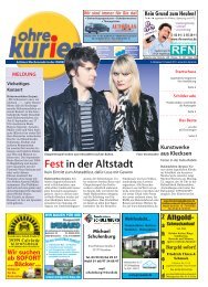 Fest in der Altstadt - ohre-kurier