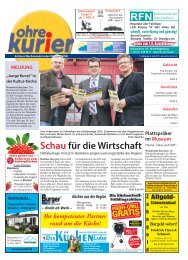 Schau fÃ¼r die Wirtschaft - ohre-kurier