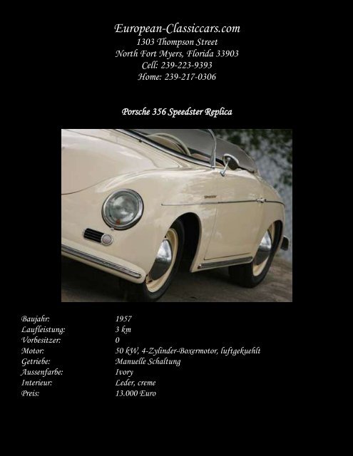 Datenblatt im .pdf-download-Format  - European-Classiccars