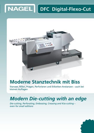 Moderne Stanztechnik mit Biss Modern Die-cutting with ... - Morgana