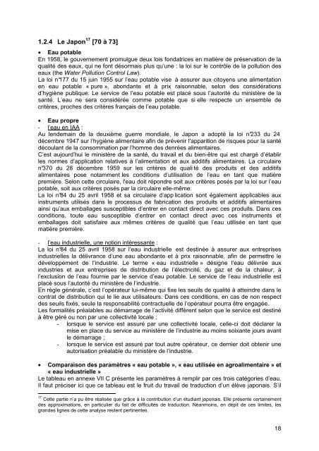 Le rapport - Office International de l'Eau