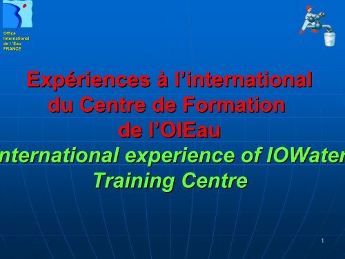 formation pro - Office International de l'Eau