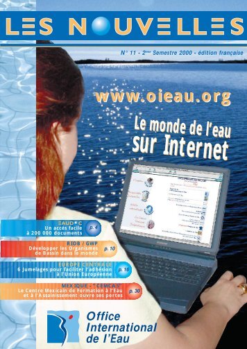 NÂ°11 - 2nd semestre 2000 - Office International de l'Eau
