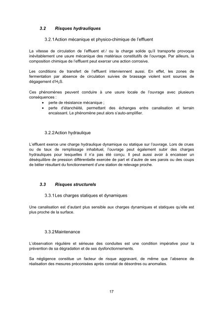 RÃ©habilitation des rÃ©seaux d'assainissement en zone rurale - Office ...