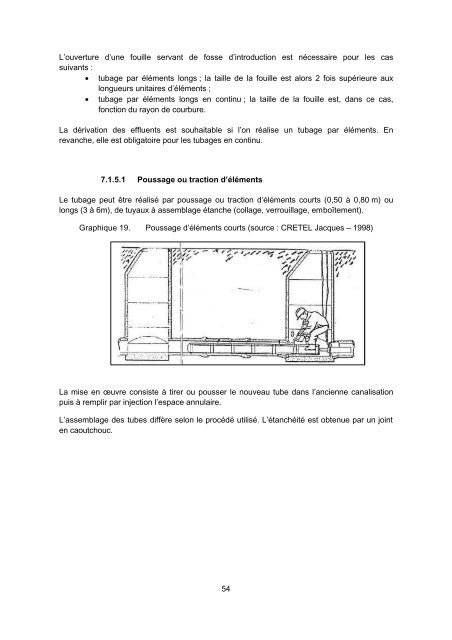 RÃ©habilitation des rÃ©seaux d'assainissement en zone rurale - Office ...