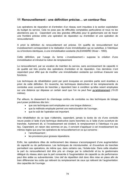 RÃ©habilitation des rÃ©seaux d'assainissement en zone rurale - Office ...