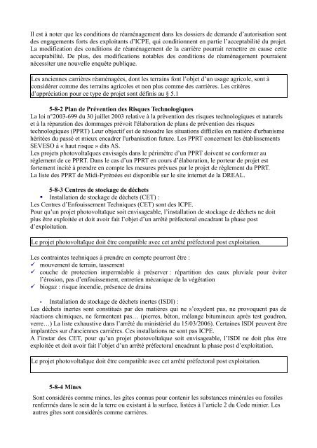 Note de cadrage des services de l'Ãtat pour l ... - Aquadoc France