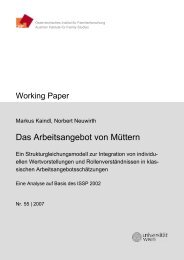 Das Arbeitsangebot von MÃ¼ttern - Ãsterreichisches Institut fÃ¼r ...