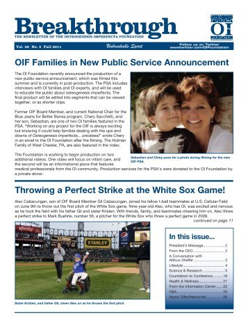 Breakthrough - Osteogenesis Imperfecta Foundation