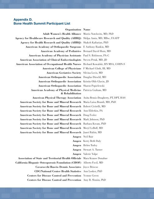 National Action Plan for Bone Health - Osteogenesis Imperfecta ...