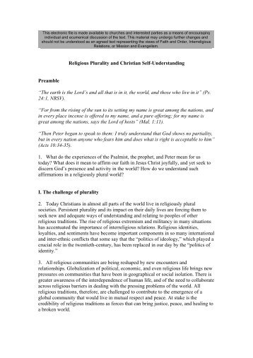 Religious Plurality and Christian Self-Understanding (pdf)