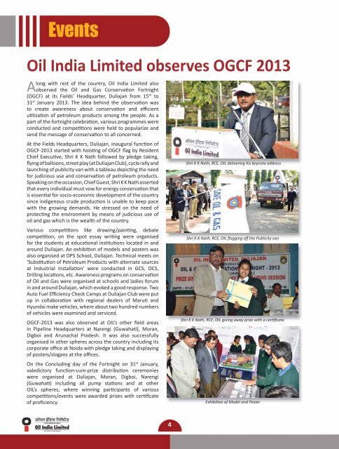 Jan-Feb 2013 issue - Oil India Limited