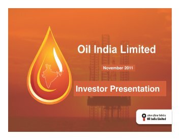 1 - Oil India Limited
